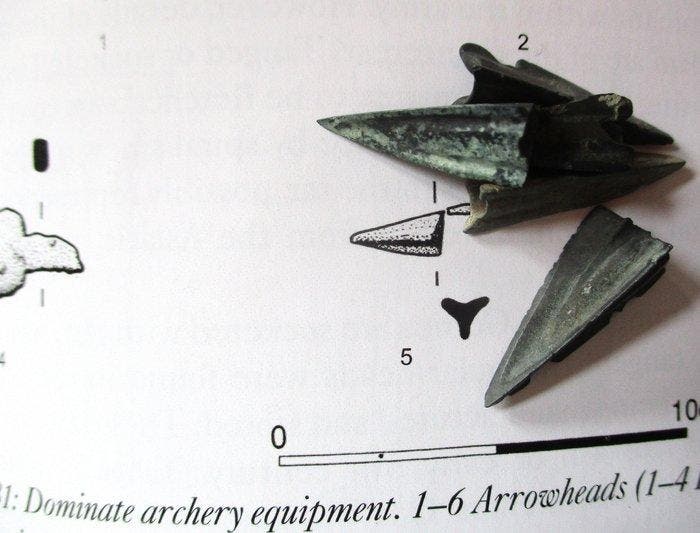 Romain antique Bronze Dominez l’ensemble de pointes, Antiek en Kunst, Antiek | Overige Antiek