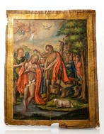 École allemande (XVII), Attribué(e) à - Taufe Jesu