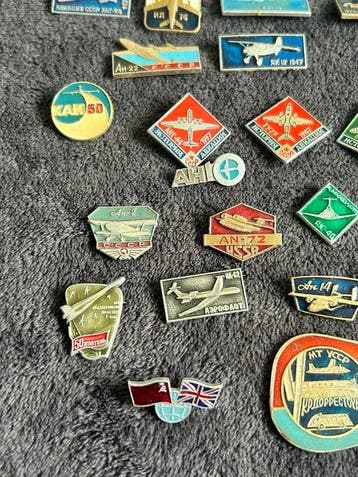 Insigne USSR Soviet Union Thematic collection of badges-