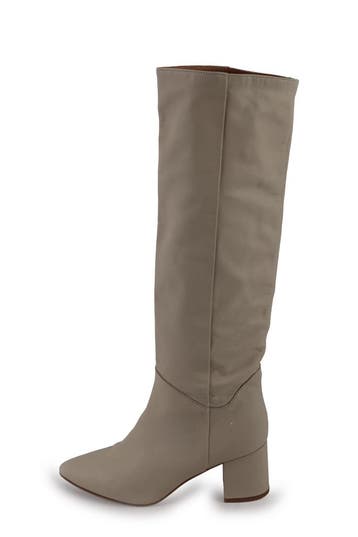 Manfield Laarzen in maat 36 Wit, Kleding | Dames, Schoenen, Hoge laarzen, Verzenden, Wit, Zo goed als nieuw