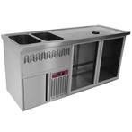 Modulair Barstation | BAR LINE | 370L  | RVS | 2, Verzenden, Nieuw in verpakking