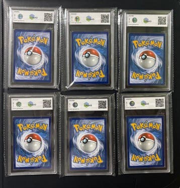 Pokémon - 9 Graded card - Togepi, Cleffa, Igglybuff, Celebi,