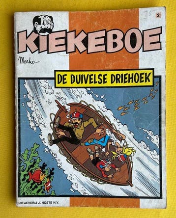 Kiekeboe - Lot van 6 nummers range 2-10 o.a. De duivelse, Nieuw