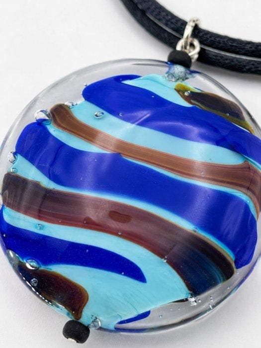 Murano-glas - Ketting met hanger - Murano-glas halsketting, Antiek en Kunst, Antiek | Glaswerk en Kristal