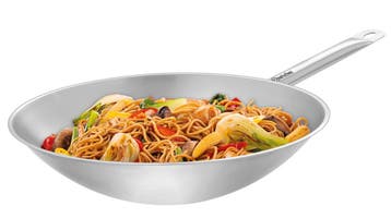 Wokpan | W385R | 6L | Inductiegeschikt | CNS 18/10 |, Verzenden, Nieuw in verpakking
