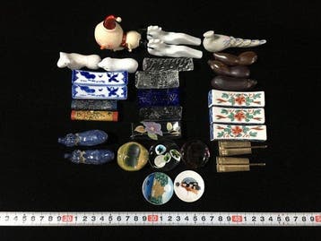 Japanese - Beeld, Vintage Japanese Chopstick Rests