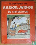 Suske en Wiske - De sprietatoom - 1951, Eén stripboek, Verzenden, Gelezen, Vandersteen, Willy.