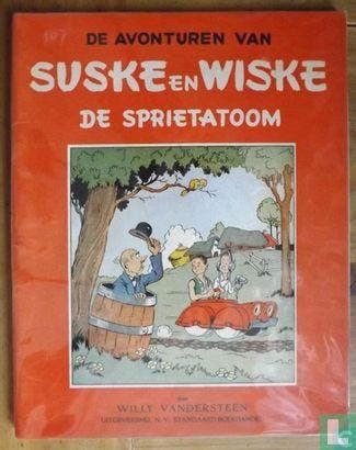 Suske en Wiske - De sprietatoom - 1951, Boeken, Eén stripboek, Verzenden, Gelezen, Vandersteen, Willy.