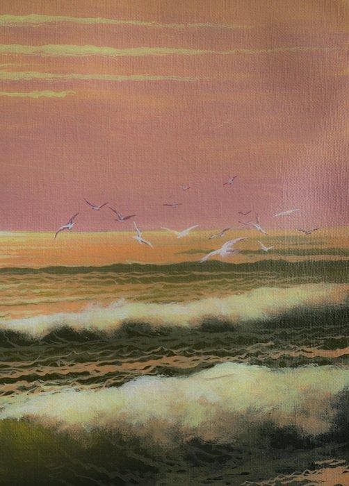 Kiriukhin K. - Mornin Magic, Antiquités & Art, Art | Peinture | Moderne