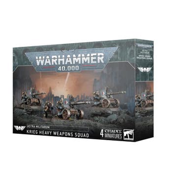 Astra Militarum Krieg Heavy Weapons Squad (Warhammer nieuw), Ophalen of Verzenden, Nieuw