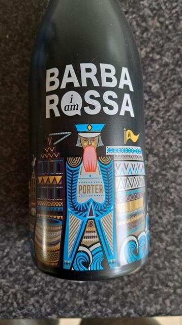 Barba Rossa - Porter - 75cl - 6 flessen, Nieuw