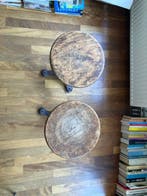 Singer - Tabouret (2) - Chanteur n° 13 - Fer, Bois dur