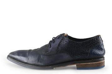 Floris van Bommel Veterschoenen in maat 47 Zwart, Verzenden, Zwart, Floris van Bommel, Zo goed als nieuw