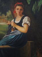 À la manière de William-Adolphe Bouguereau (1825-1905) - NO