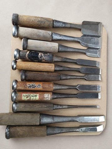 Hout Beitel - 21 cm