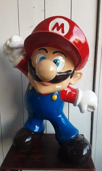 Super Mario - Reclamebord - kunststof