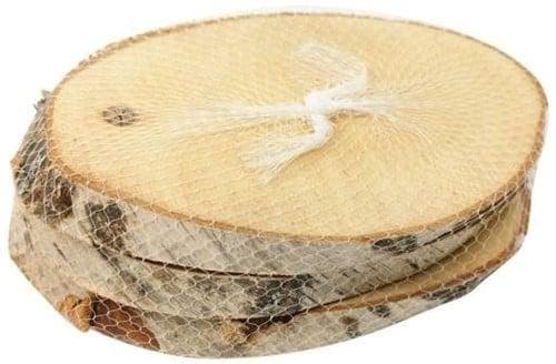 Boomstamschijf berkenschijf ovaal natural slice ca. l26/30, Hobby en Vrije tijd, Knutselen, Nieuw