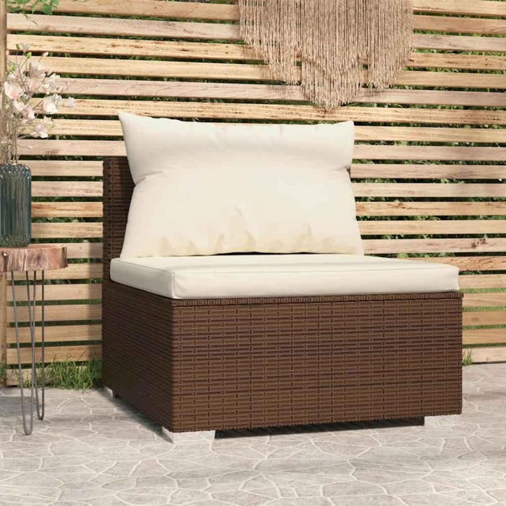 Poly Rattan Middenbank | Tweede Kansje | OP = OP (tuinbank), Jardin & Terrasse, Bancs de jardin, Envoi