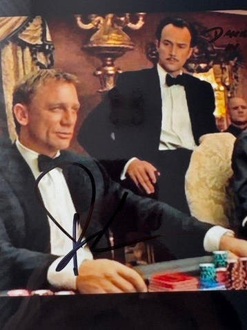 James Bond 007: Casino Royale, Double signed Daniel Craig, Nieuw