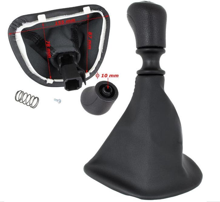 Mercedes Vito W639 pookknop 2003-2010 compleet (6 bak), Autos : Divers, Accessoires de voiture, Envoi