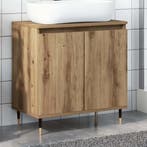 vidaXL Badkamerkast 58x33x60 cm bewerkt hout artisanaal, Huis en Inrichting, Badkamer | Badkamermeubels, Verzenden, Nieuw