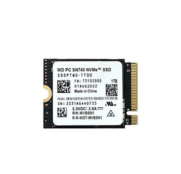 Western Digital SN740 2TB M.2 2230 NVMe SSD (PCIe Gen4) –, Verzenden, Nieuw