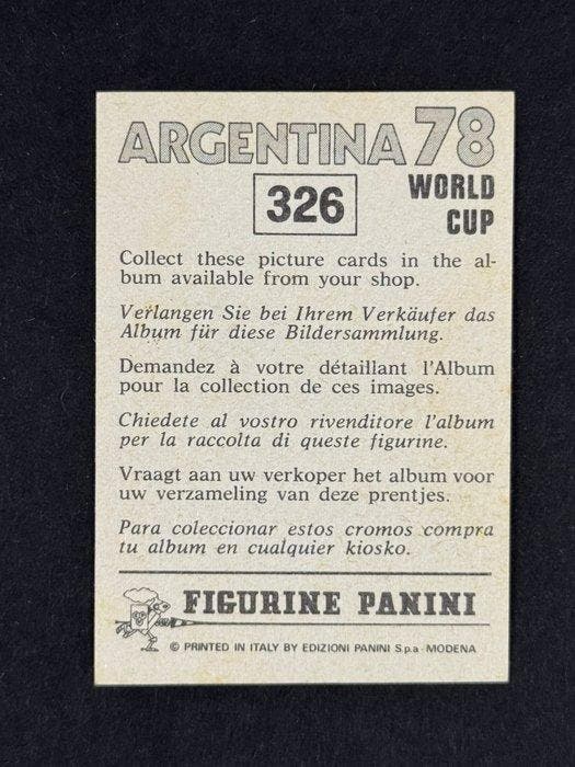 1978 Panini Argentina 78 World Cup, - Scotland: Kenny, Verzamelen, Stickers