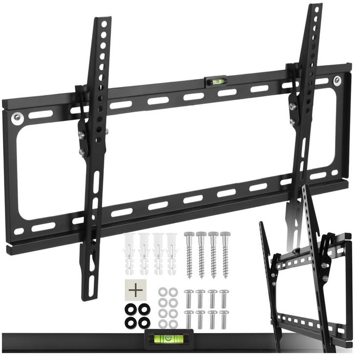 TV-muurbeugel kantelbaar voor 32 (81cm) - 100 (254cm), Audio, Tv en Foto, Televisiebeugels, Verzenden