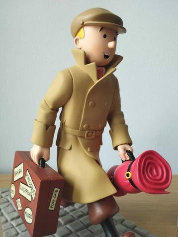 Tintin - Ils Arrivent - Statuette Moulinsart 45994, Boeken, Strips | Comics, Nieuw