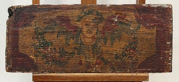 Scuola italiana (XV) - Angelo entro ornato floreale - NO