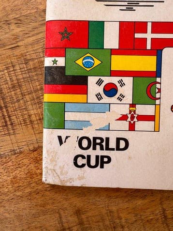 Panini - Mexico ’86 World Cup - Incomplete Sticker Album -, Collections