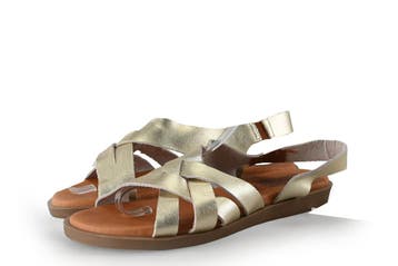Van Dael Sandalen in maat 37 Goud, Verzenden, Sandalen of Muiltjes
