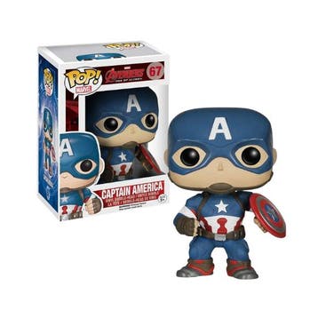 Funko Pop!  Avengers Age of Ultron - Captain America #67, Verzenden, Nieuw