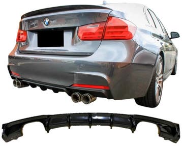 Diffuser | geschikt voor BMW | 3-serie 2012-2019 F30 sedan /, Verzenden