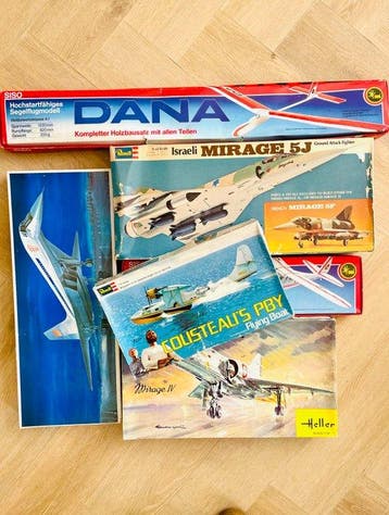 Revell, Heller 1:32 - Modelbouwdoos (6) - Israeli Mirage 5J;, Nieuw
