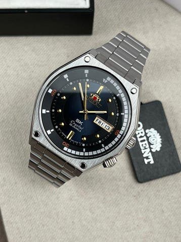 Orient - Retro Diver Day/Date - Sans prix de réserve -, Bijoux, Sacs & Beauté, Montres | Hommes