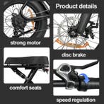 C91 Elektrische Fiets - Off-Road Smart Fatbike - 250W - 13, Verzenden