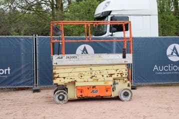 Veiling: Schaarlift JLG 2630ES Elektrisch 9.75m 2006, Ophalen