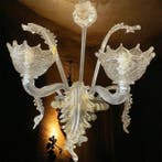 Wandkandelaar - Elegant in Murano-glas, hoogte 35 cm