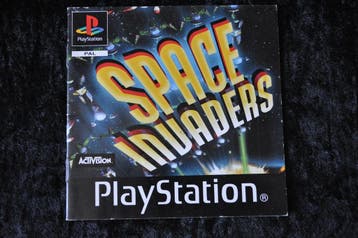 Space Invaders Playstation 1 PS1 Manual Only PAL, Games en Spelcomputers, Verzenden, Nieuw
