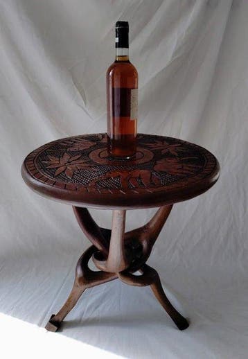 Salontafel - Tafel Piante en Teck - Teak
