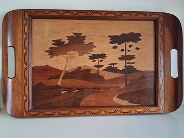 Decoratief dienblad - Carlos Zipperer Sob Industria