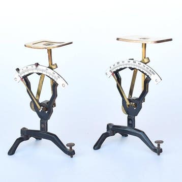 J. Maul - Balance - Laiton, Métal - 2 mini-balances dans un, Antiquités & Art