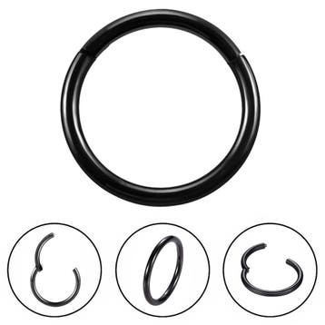 Fako Bijoux - Chirurgisch Stalen Ring Piercing - Diameter, Handtassen en Accessoires, Piercings, Verzenden, Nieuw