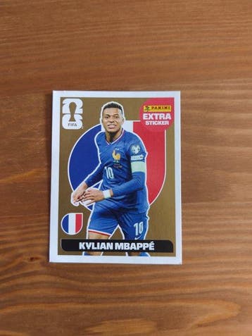 Panini Kylian Mbappé Gold Extra Sticker - 1 Sticker -