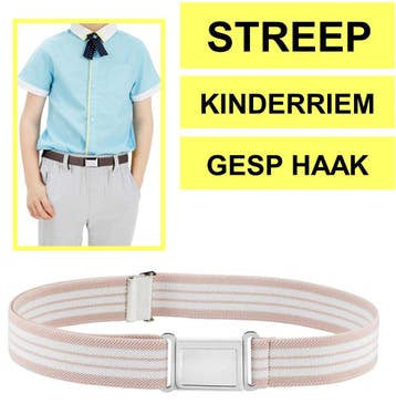 Fako Fashion - Kinderriem Elastisch Magnetisch - Elastische, Kleding | Dames, Riemen en Ceinturen, Verzenden, Nieuw