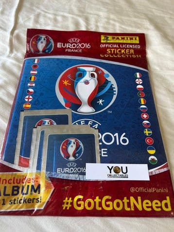 2016 Panini Cristiano Ronaldo PANINI EURO 2016 France Sealed