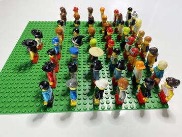 Lego Minifiguur - City, World City, Minifigures, Classic -, Nieuw