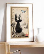 Kodo88 Giclée - Kiki & Jiji: Witch’s Delivery Service, Nieuw