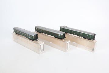 Fleischmann H0 - 5630/31/32 - Modeltrein personenwagen (3) -, Hobby & Loisirs créatifs